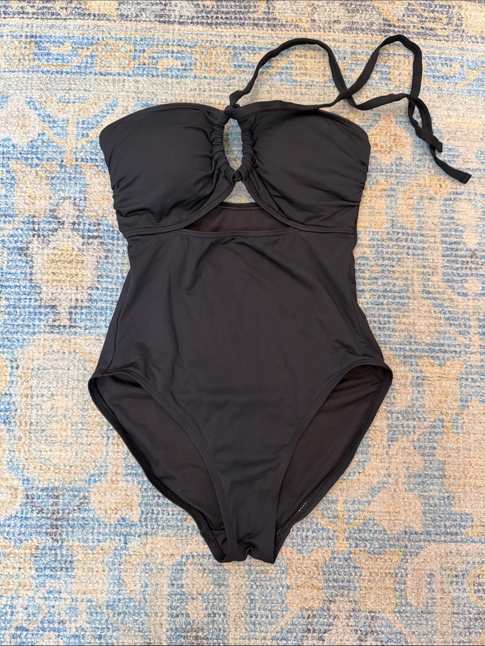 NWOT GAP halter one-piece tie neck Swimsuit size small